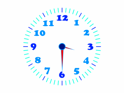 horloge_bleue