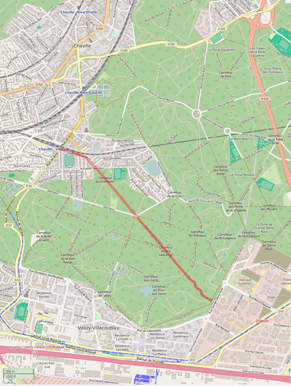 Fausse Porte - Chaville-Vélizy et Chaville-RG