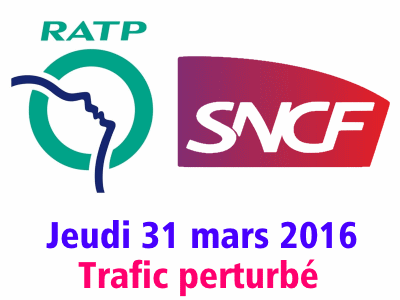 Jeudi 31 mars 2016 – mouvements sociaux