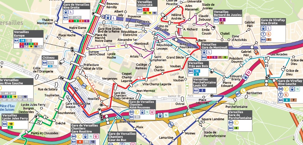 26 août 2019: le réseau bus de Versailles change