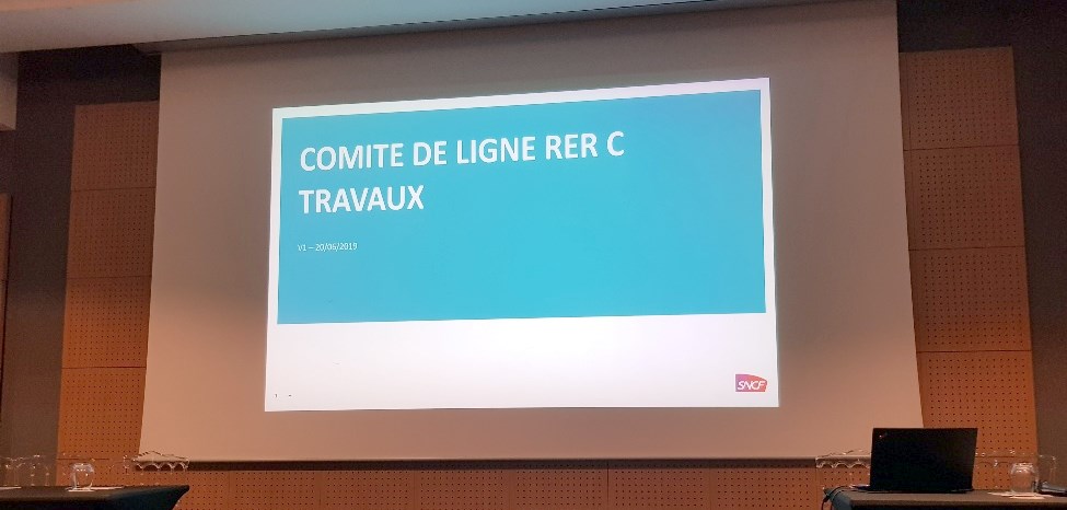 Travaux à venir sur la ligne RER C: comité de ligne du 20 juin 2019