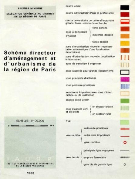 SDAURP 1965 Légende
